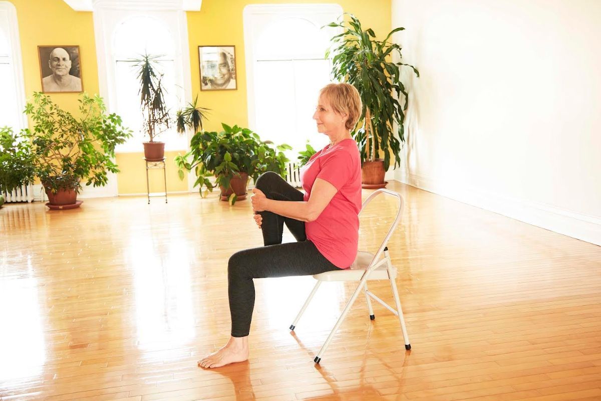 sivananda _ camp _ retreat _ chair yoga